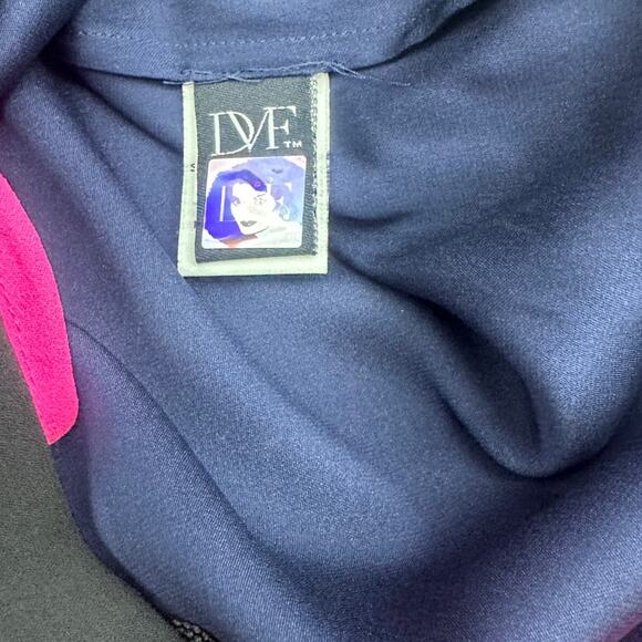 Diane Von Furstenberg Silk Dress Women's Size 2 XS Koemi Casual Chic Dropwaist - Picture 5 of 6